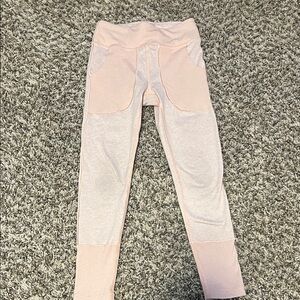 Athleta Light Pink Kids Leggings